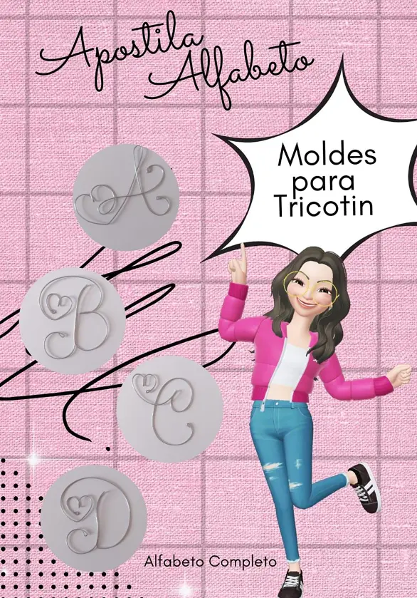 Letras do Alfabeto em Coração